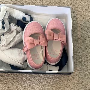 Janie & jack sparkle sneakers size 6 toddler